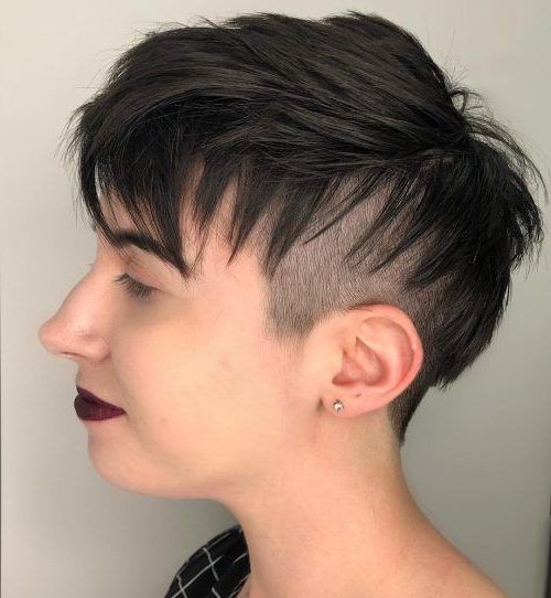 pixie haircuts with bangs
