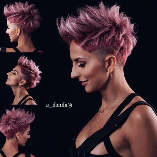 side shave short punk hairstyles