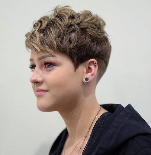 undercut low maintenance pixie cut