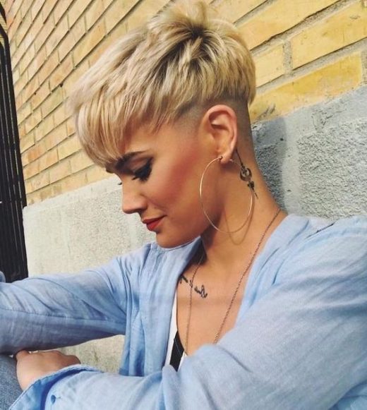 edgy short pixie cuts