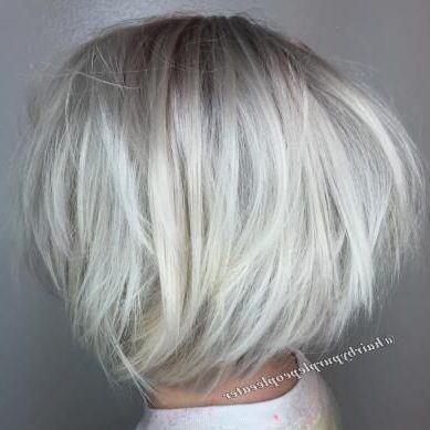 fine hair choppy bob cut