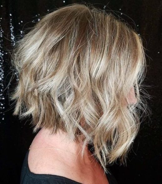 layered bob hair