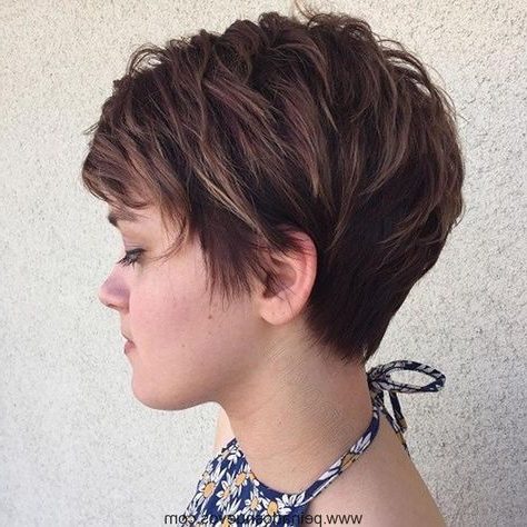 low maintenance choppy short hairstyles for thick hair