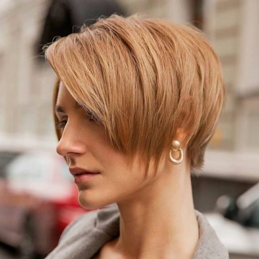 low maintenance choppy short hairstyles for thick hair