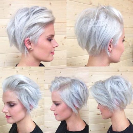 messy short choppy hairstyles