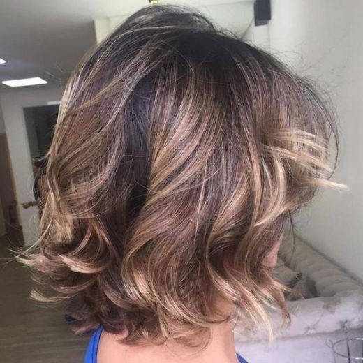 short choppy bob cut