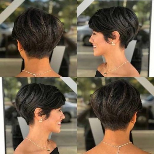 short side shave female