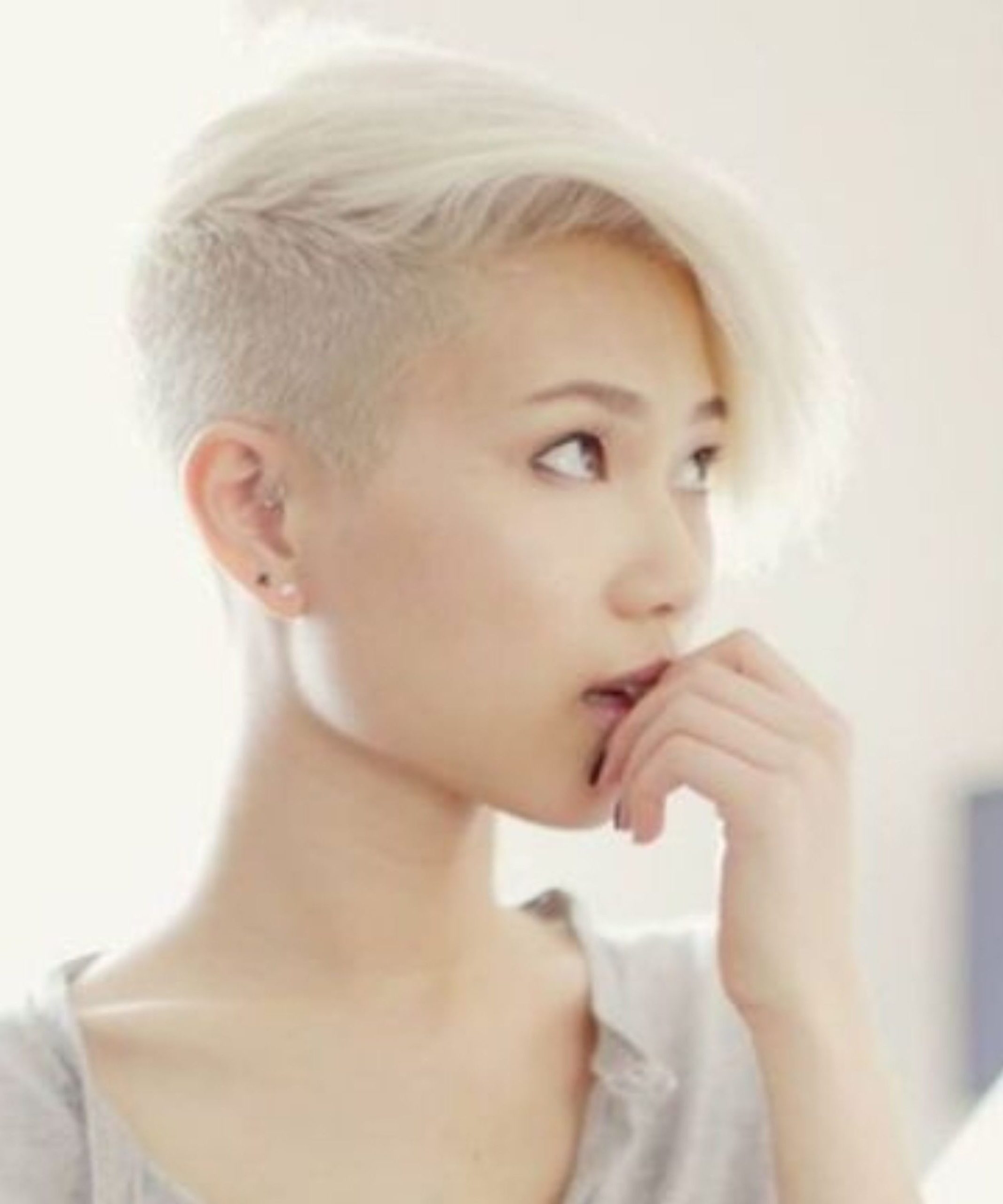 aesthetic korean short hair