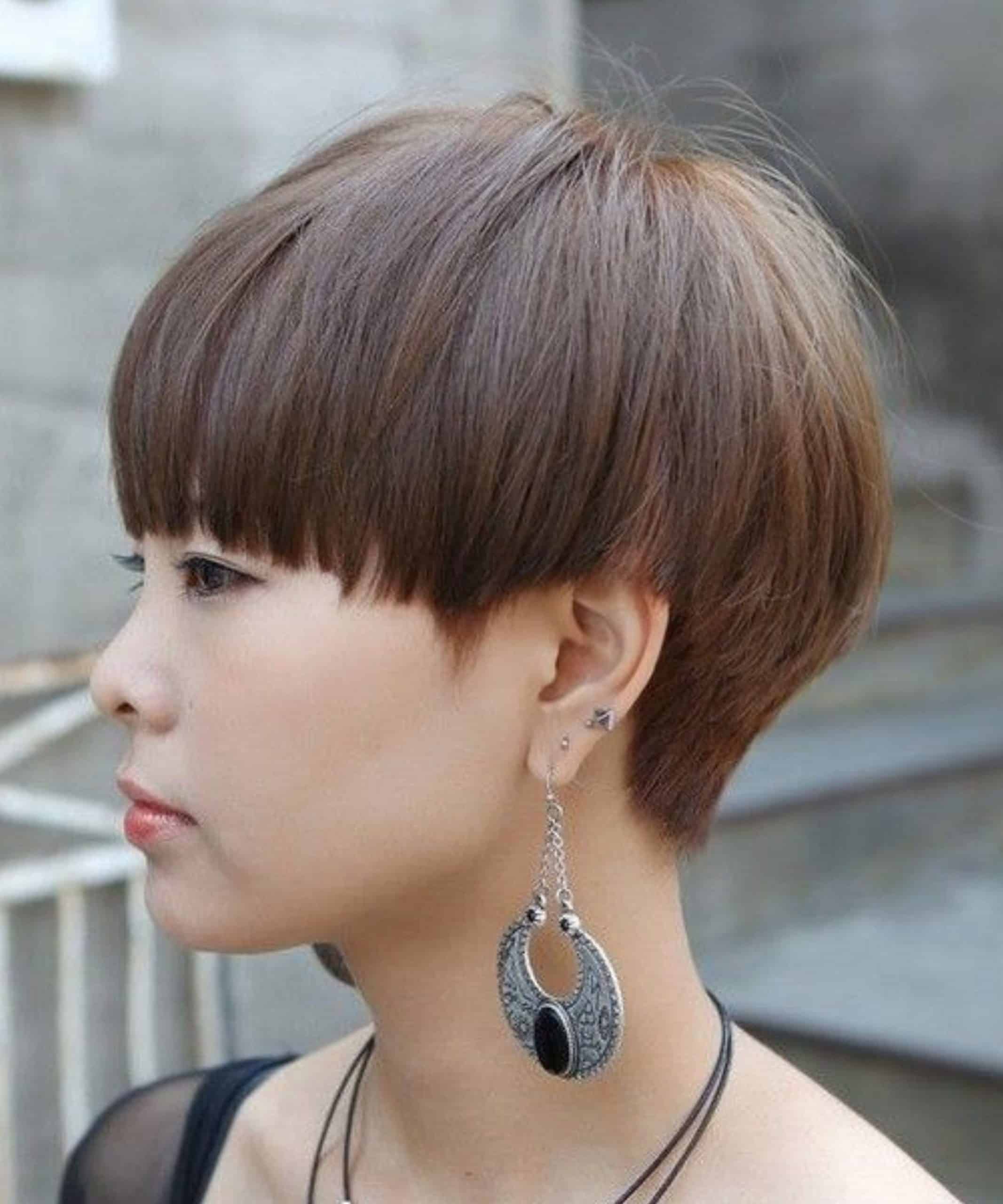 boyish korean pixie haircut