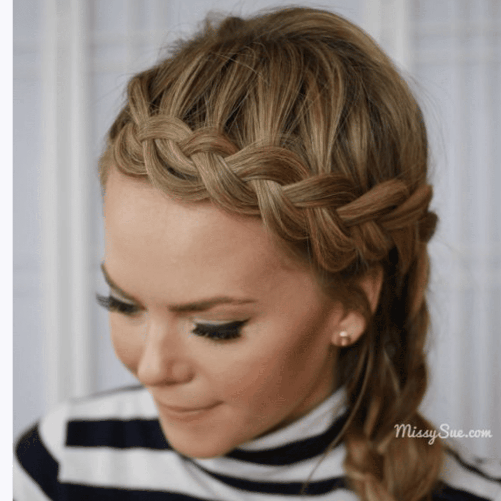 20 braided headband hairdos hairstyles with weeding for women | Short ...