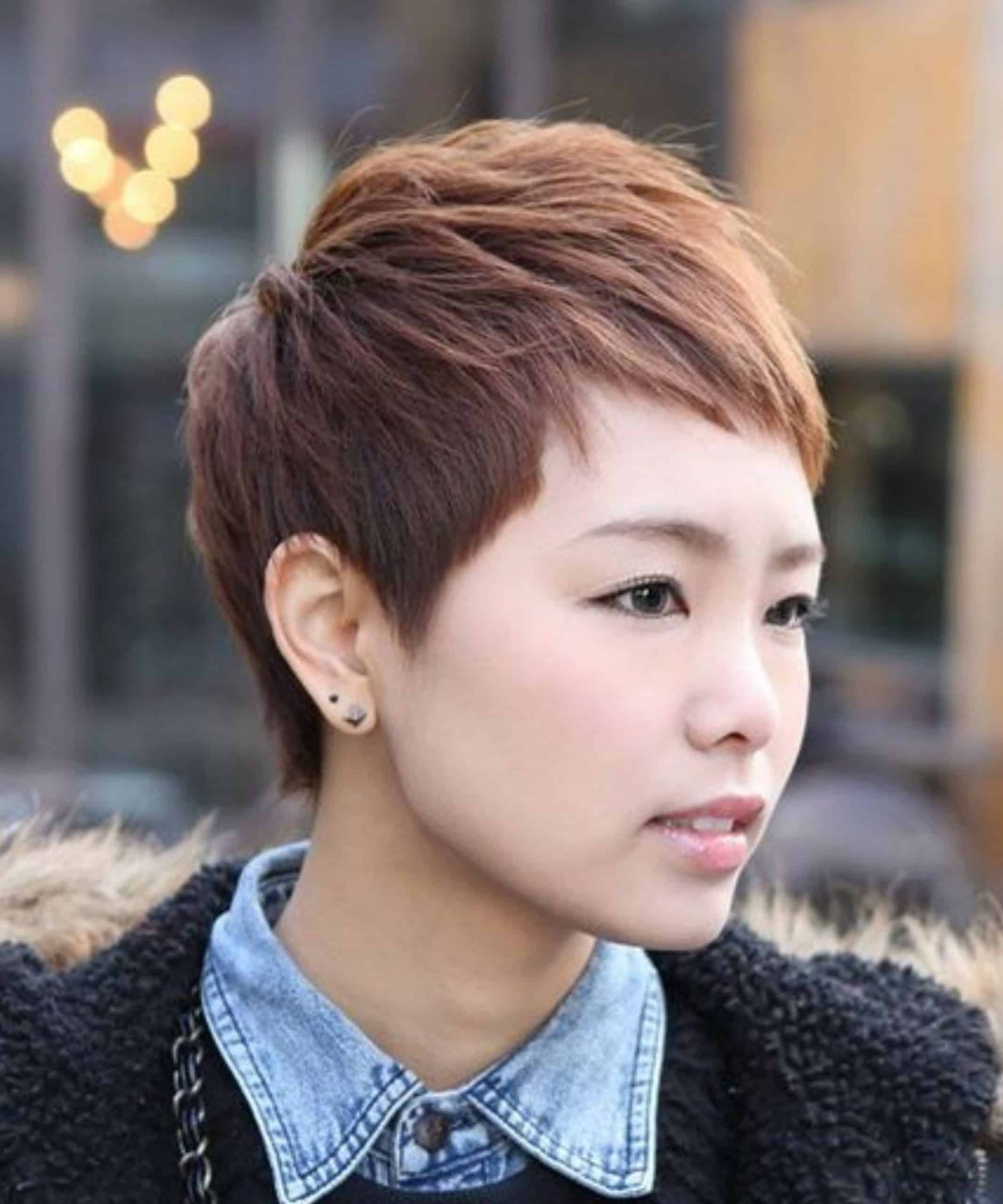 layered korean pixie cut