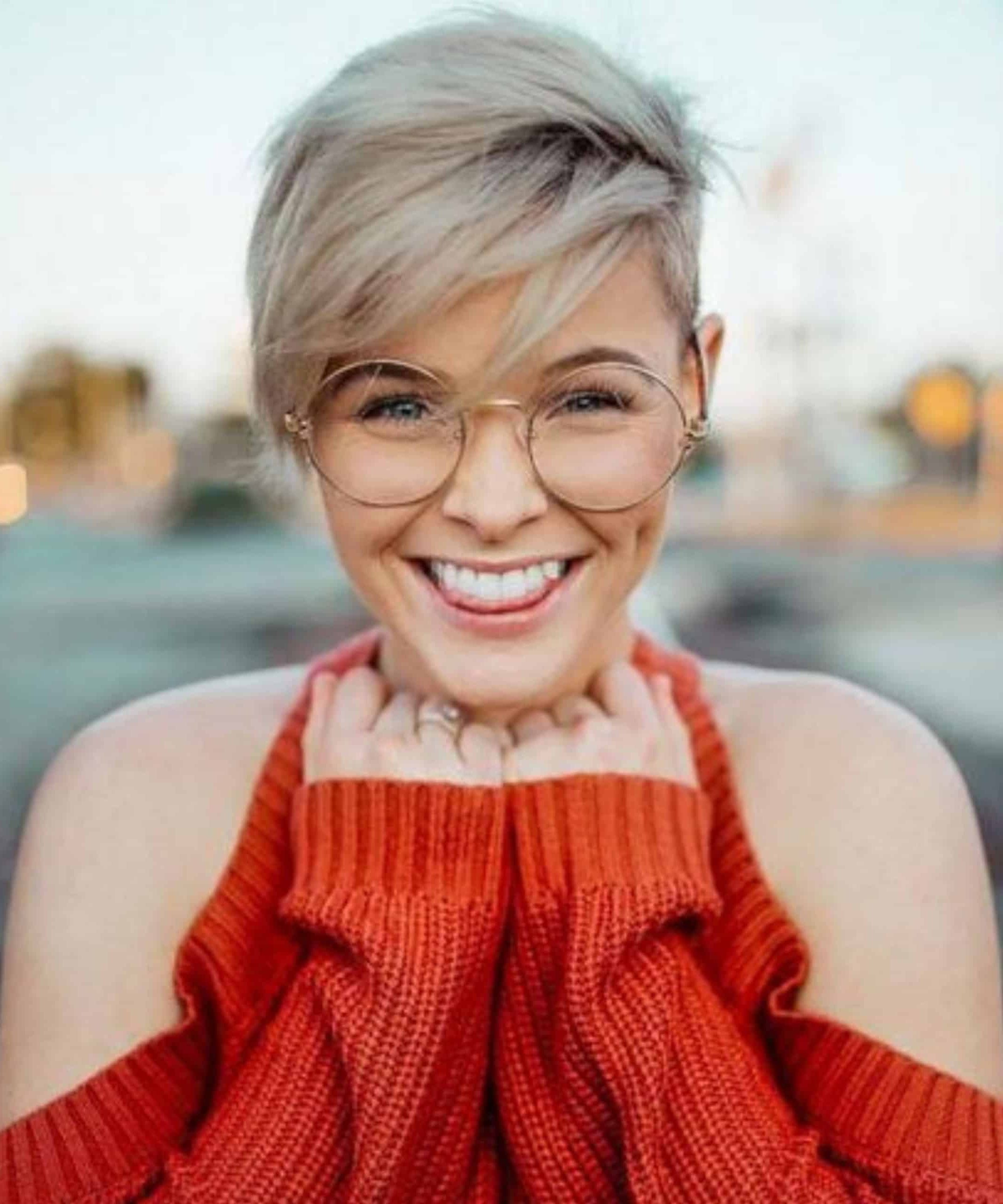 low maintenance asymmetrical pixie cut