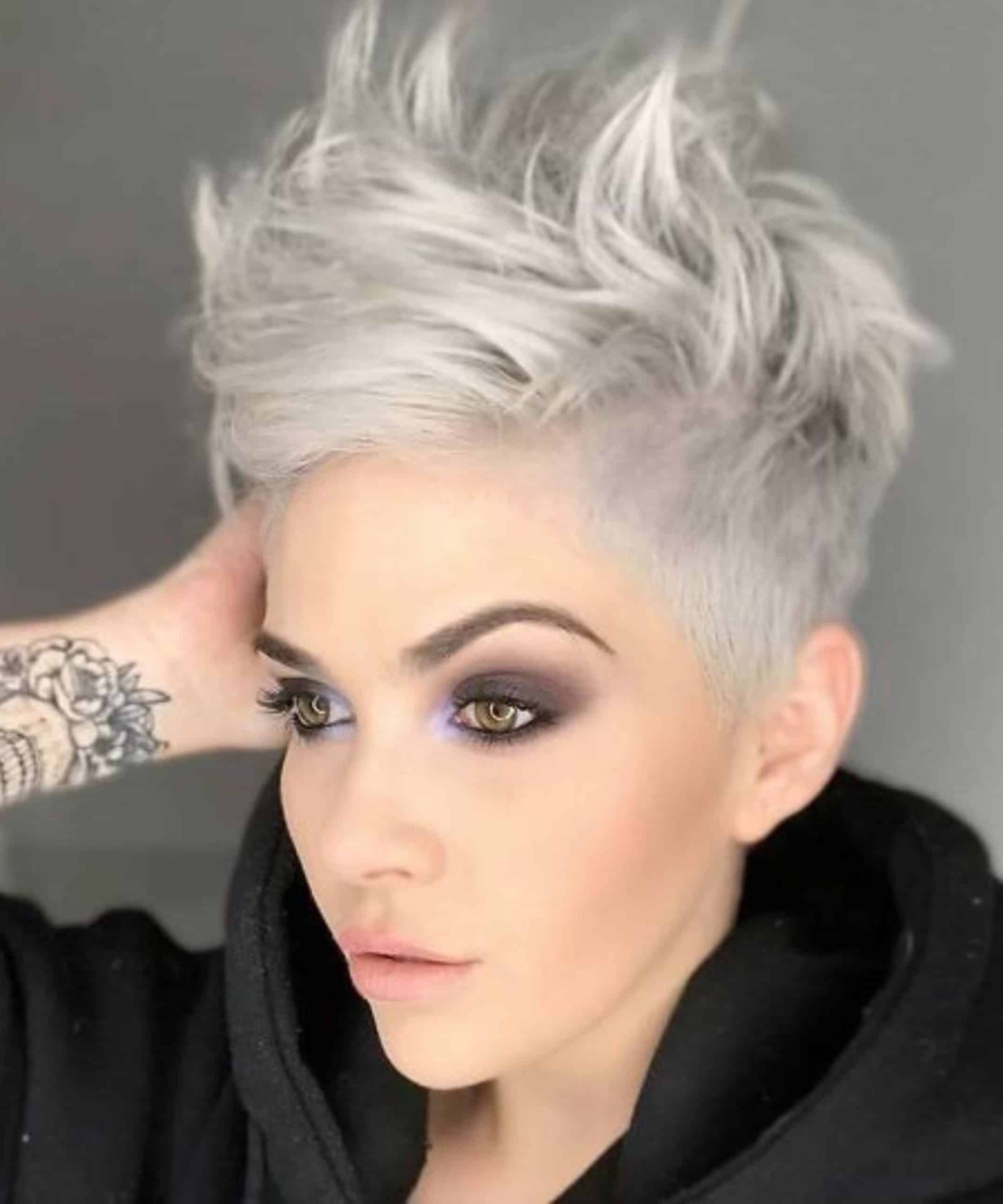 low maintenance short punk hairstyles