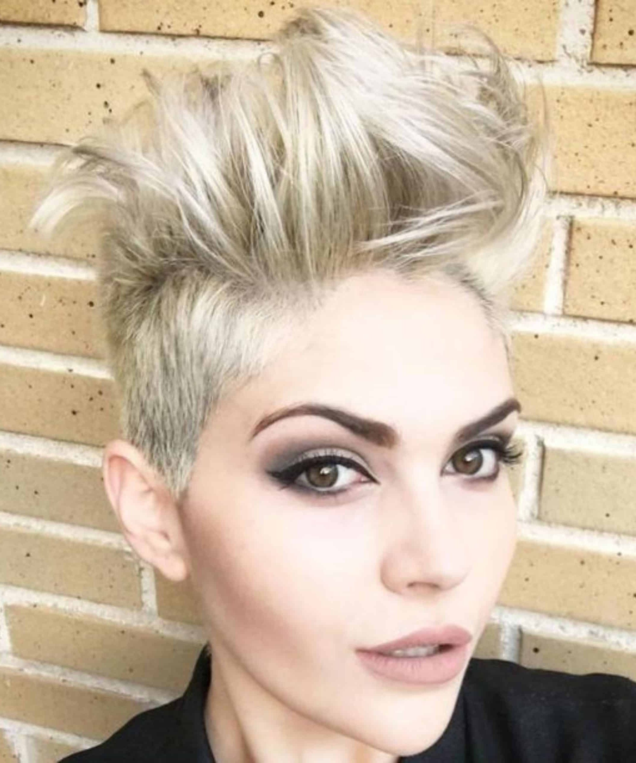 side shave short punk hairstyles