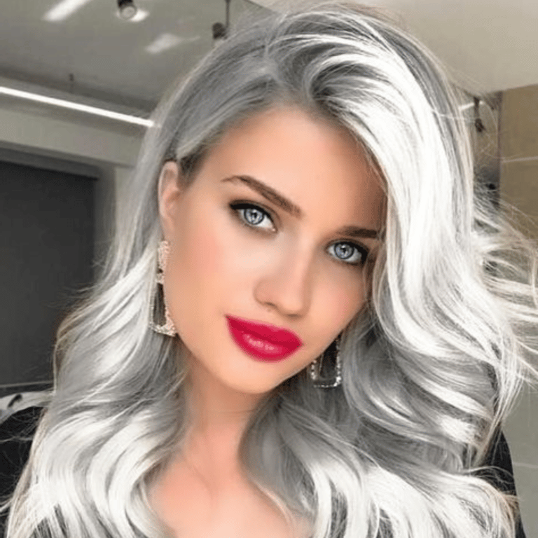 Bombshell Silver Hair Color Ideas for 2023