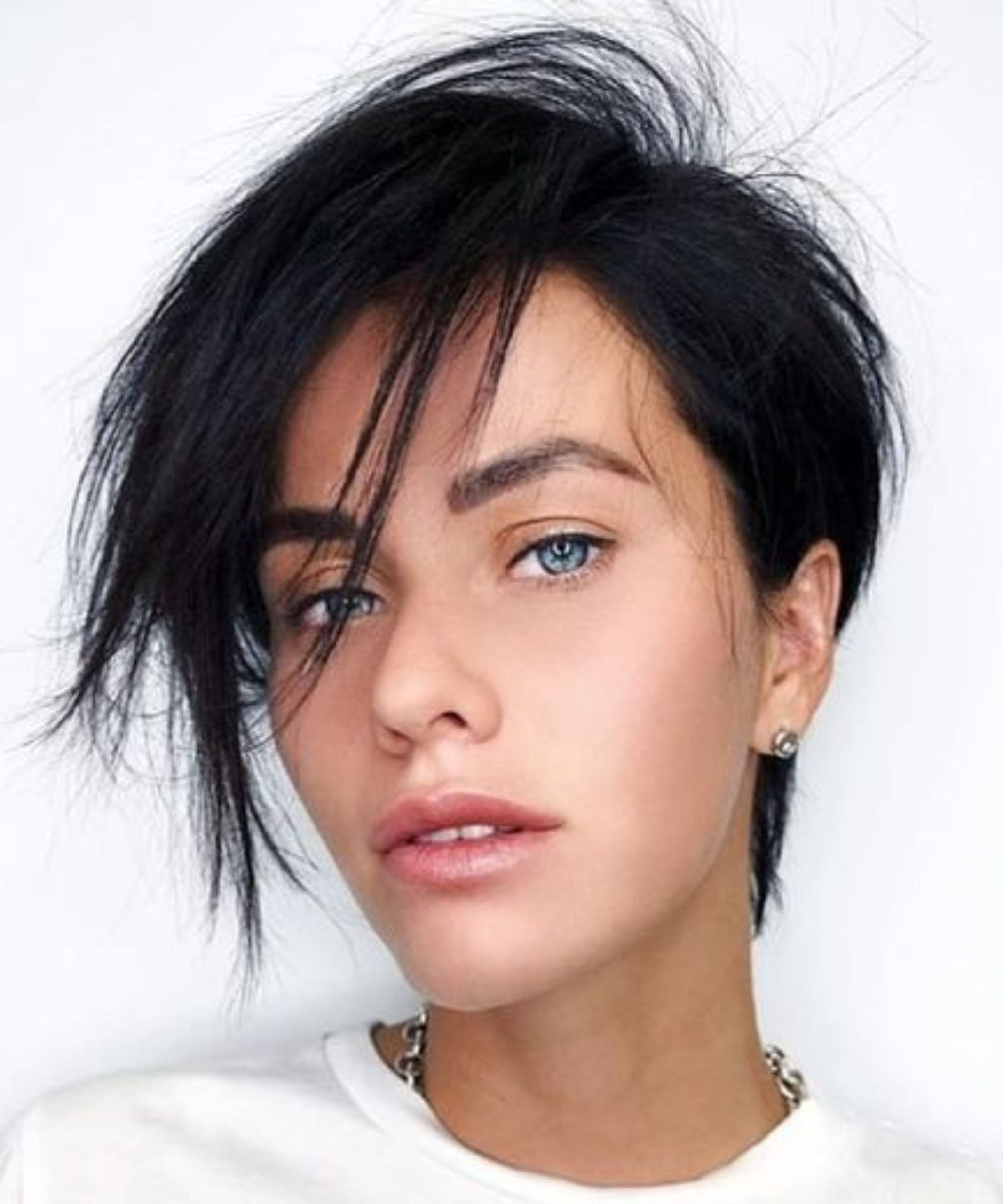 thin hair long pixie cut