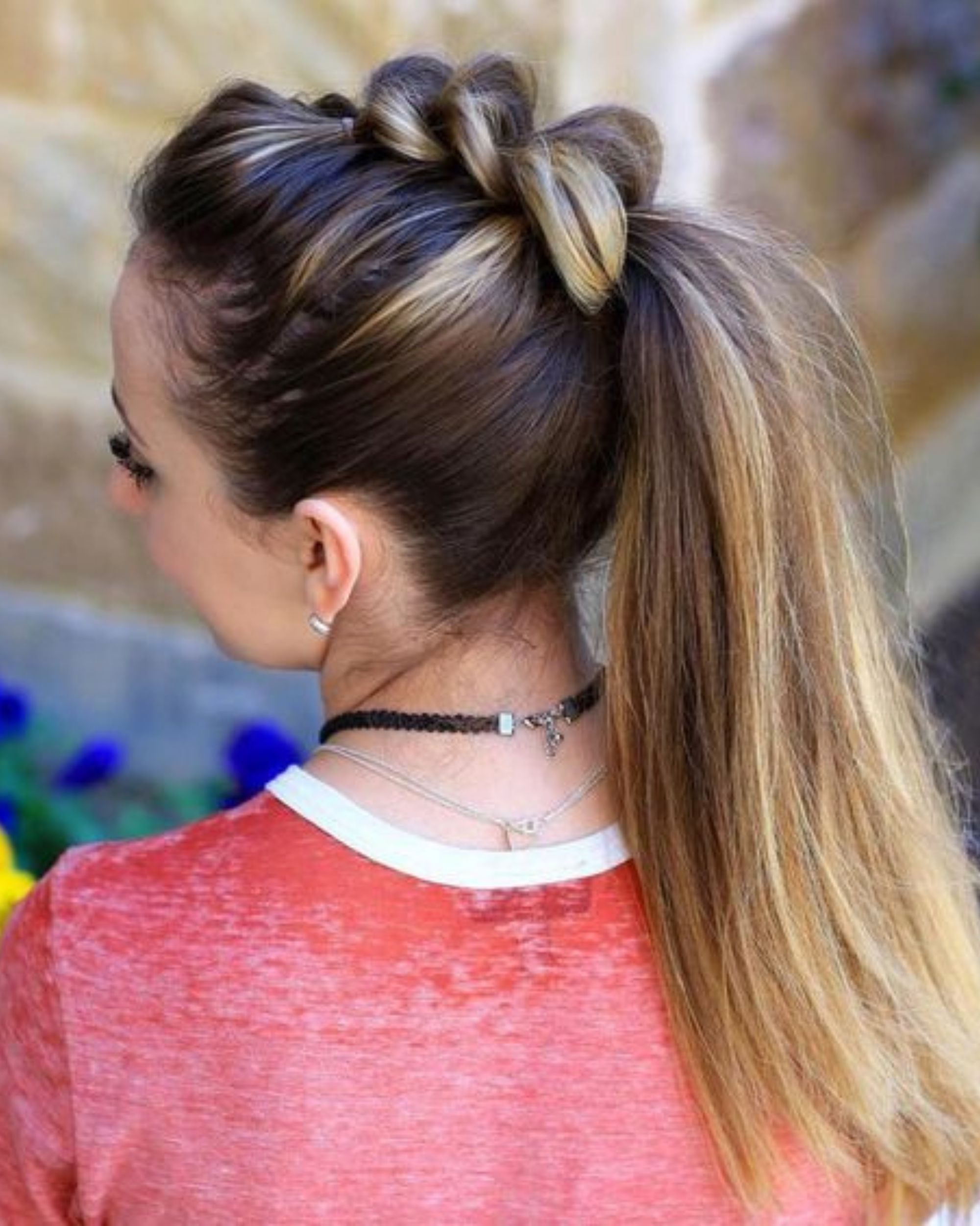 easy natural hair rubber band hairstyles