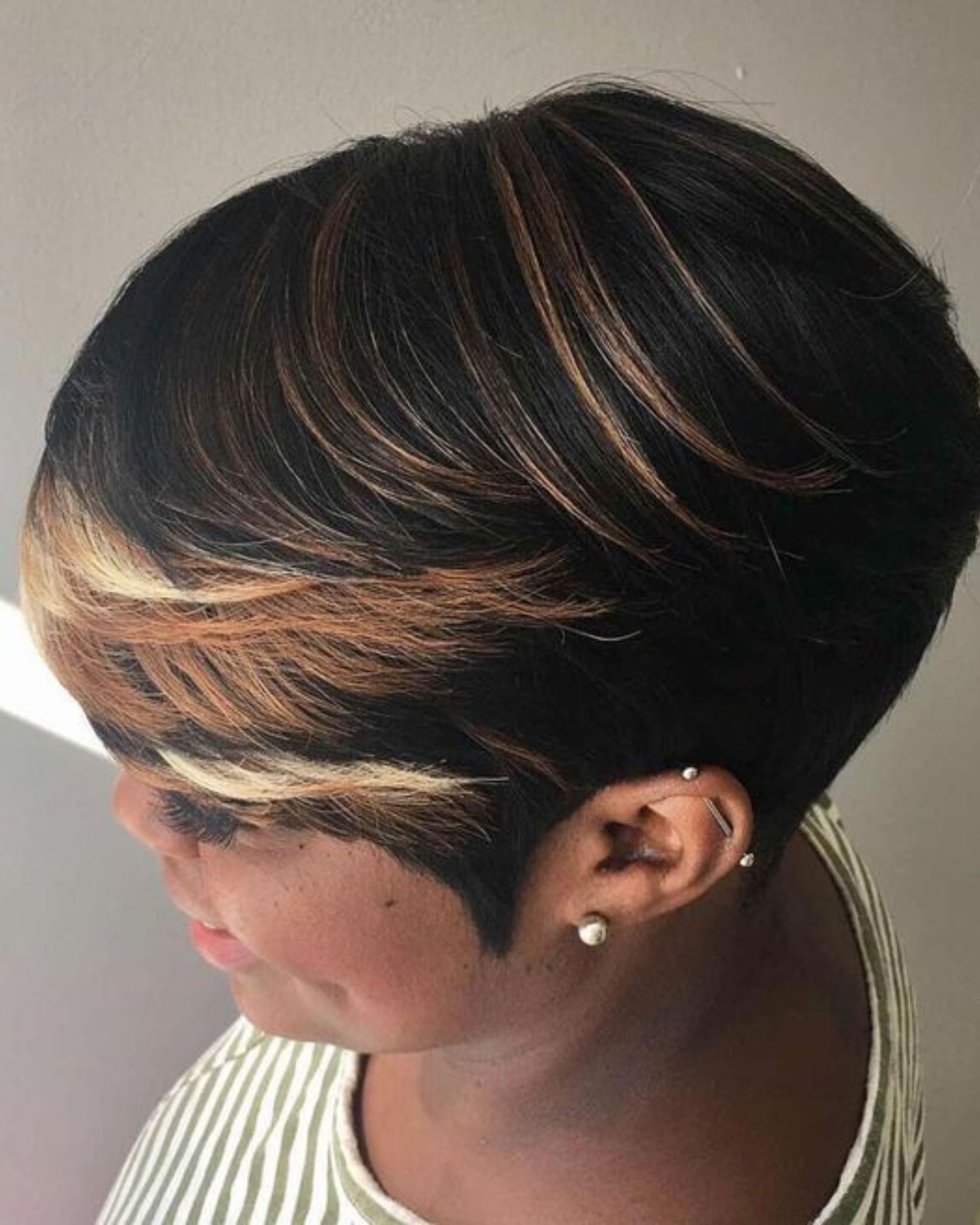 real hair black layered bob hairstyles