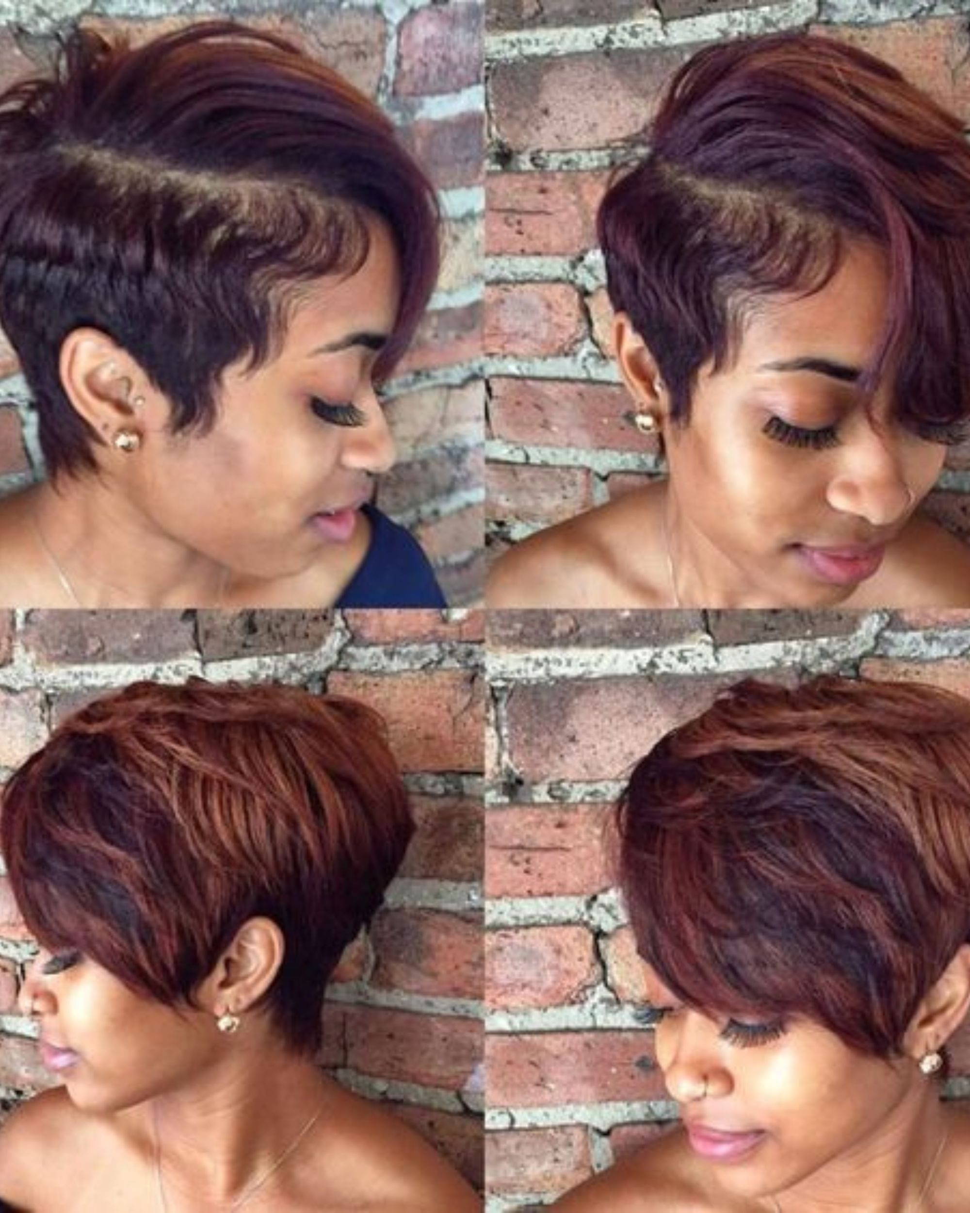 short hair cut for black women