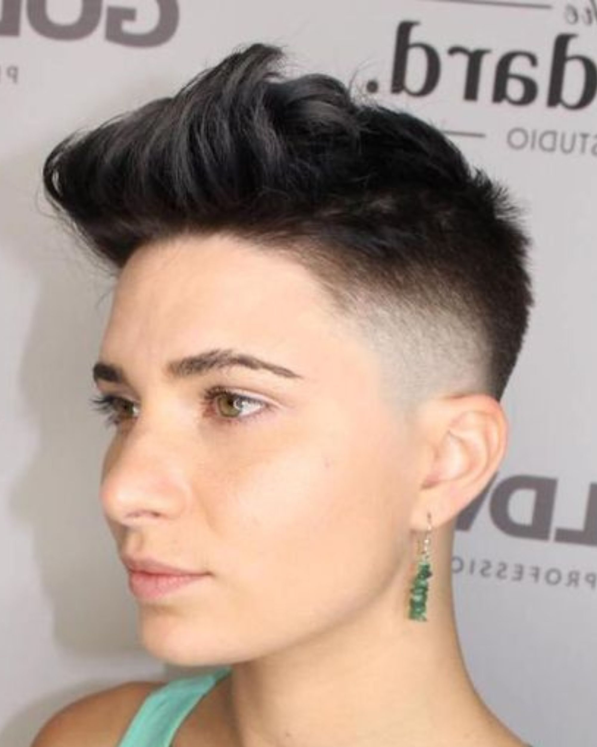 short side shave female