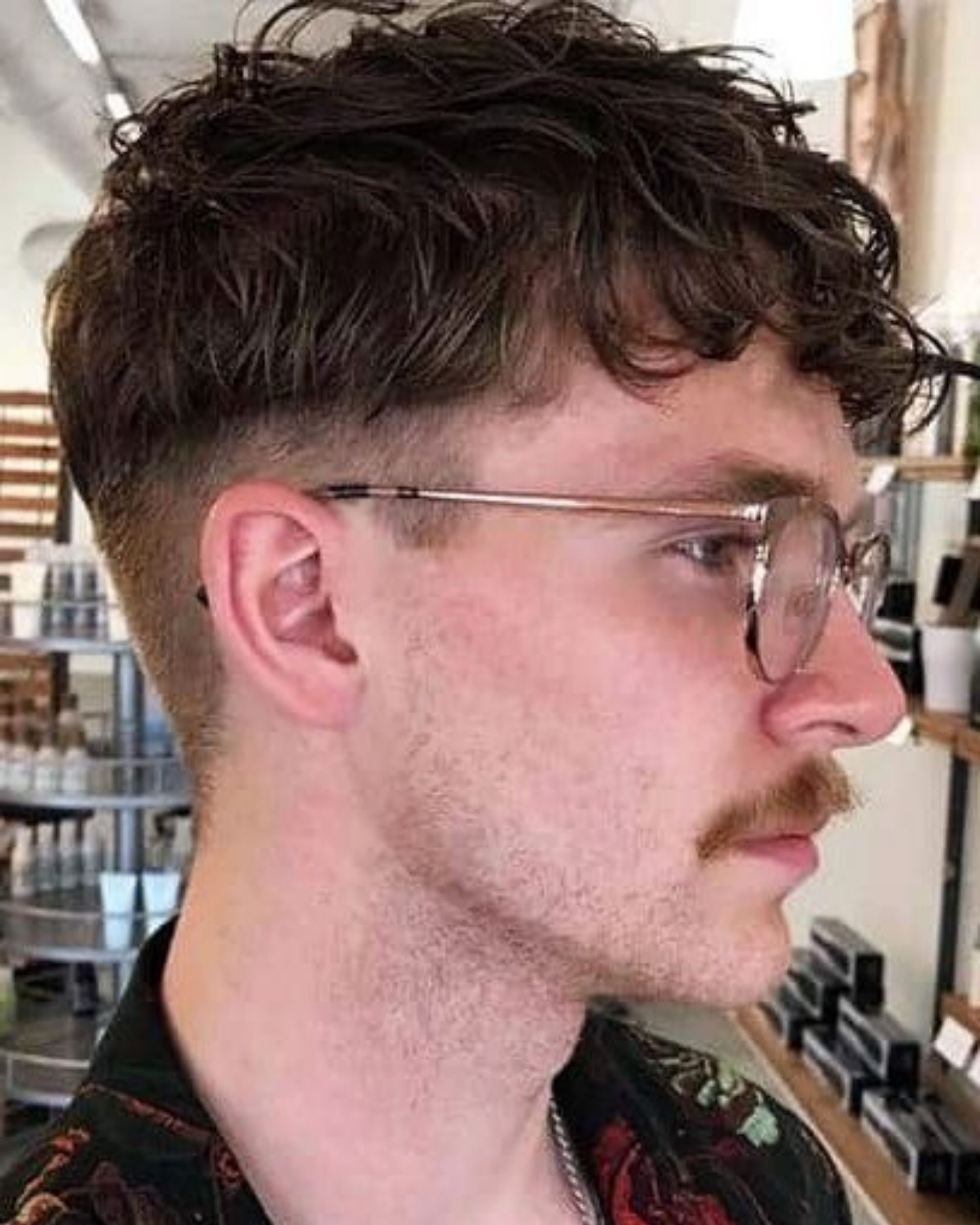 curly edgar haircut