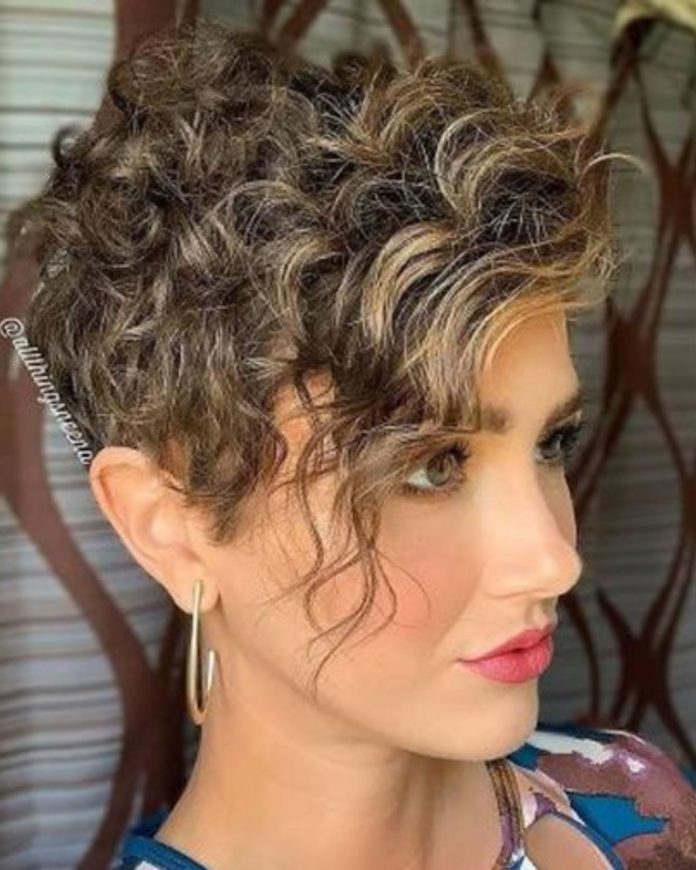 Pixie Haircut For Curly Hair In 2023 Short Hair Models