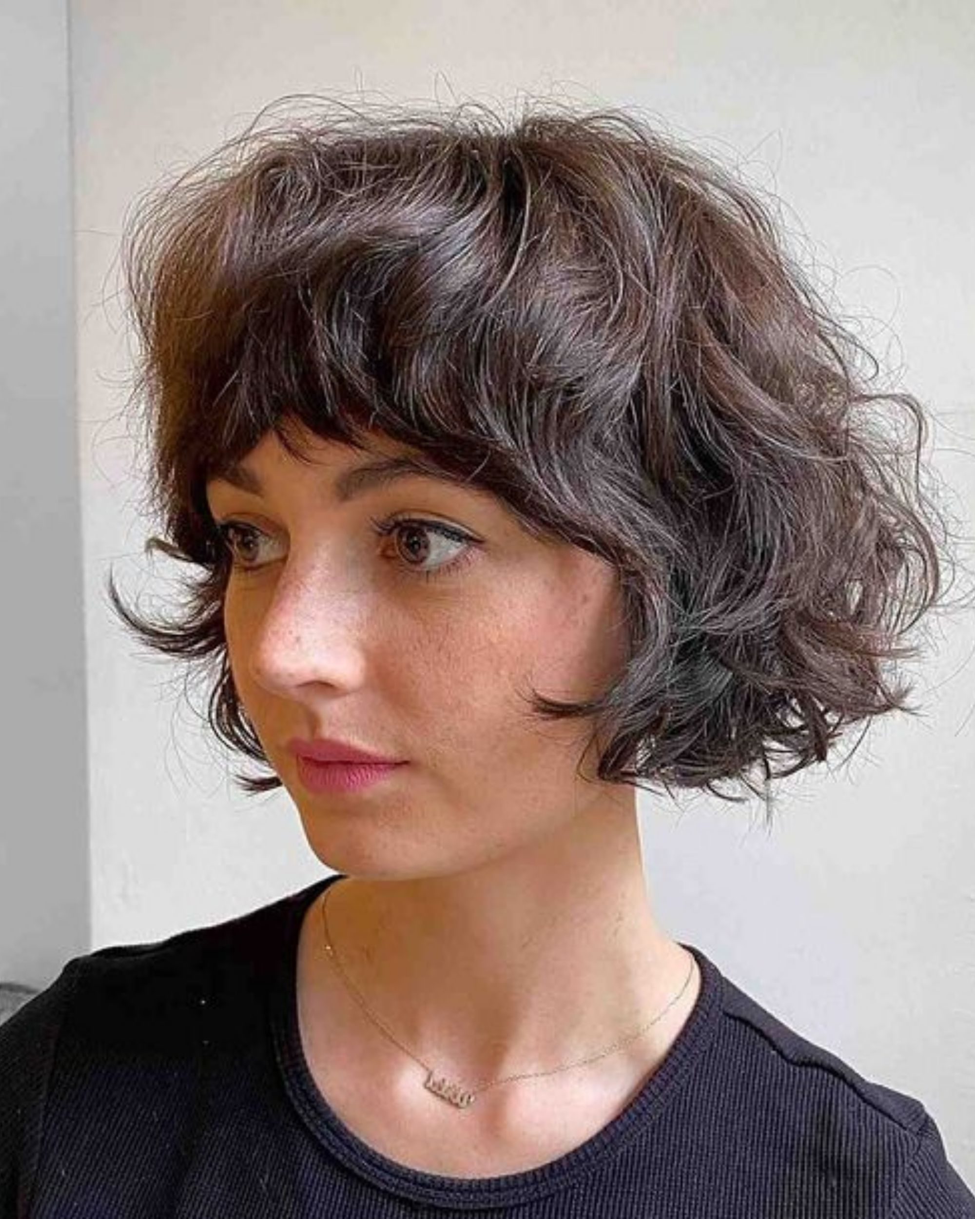 french bob with fringe