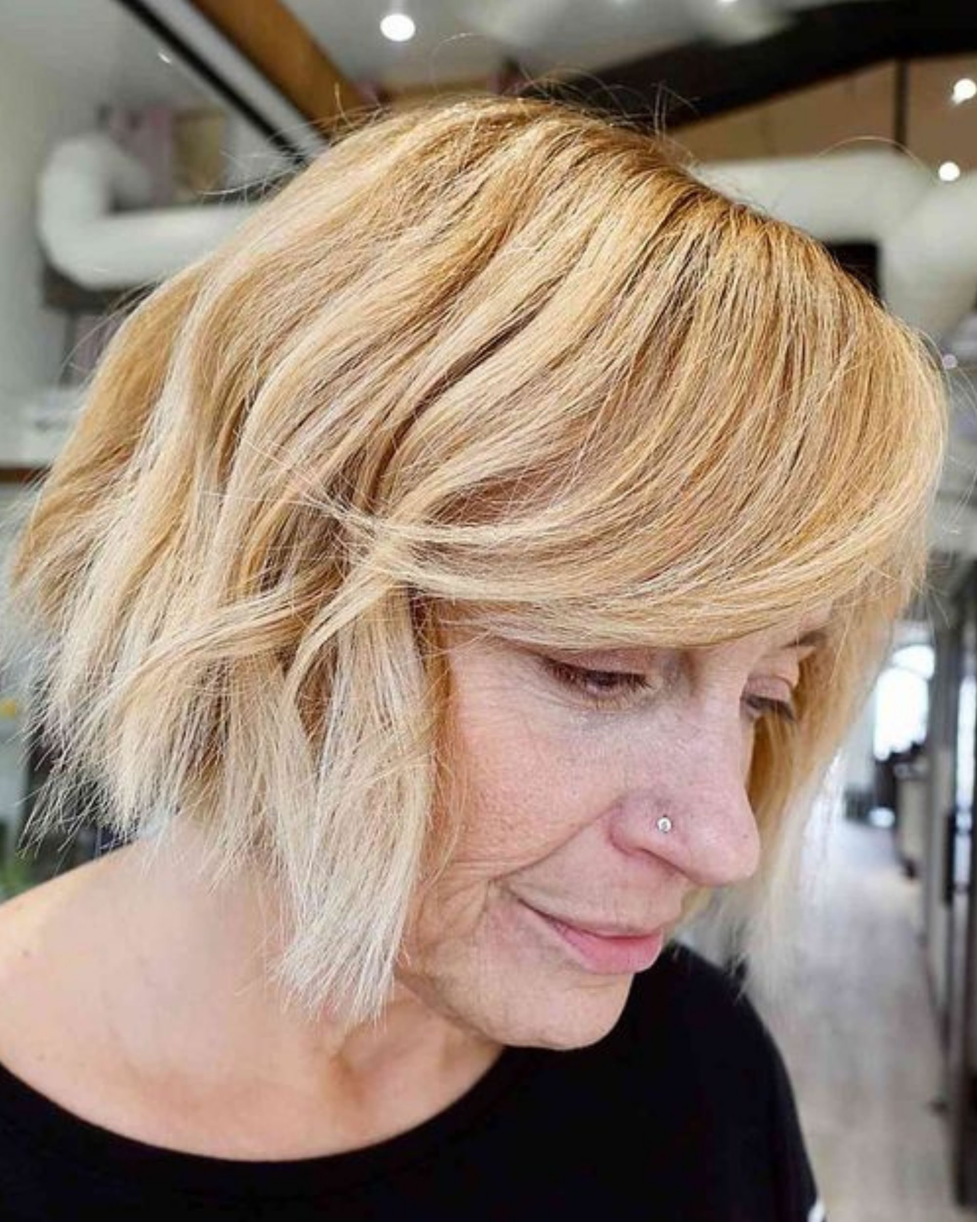 layered bob