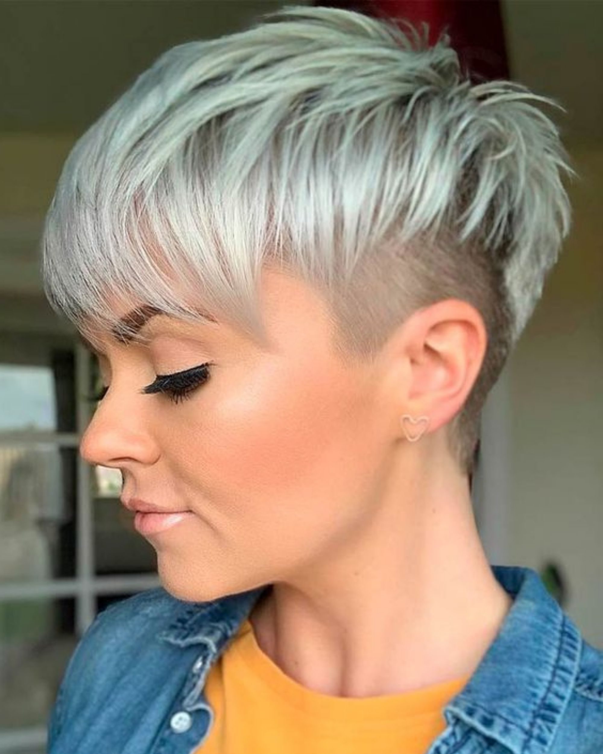 long pixie with undercut