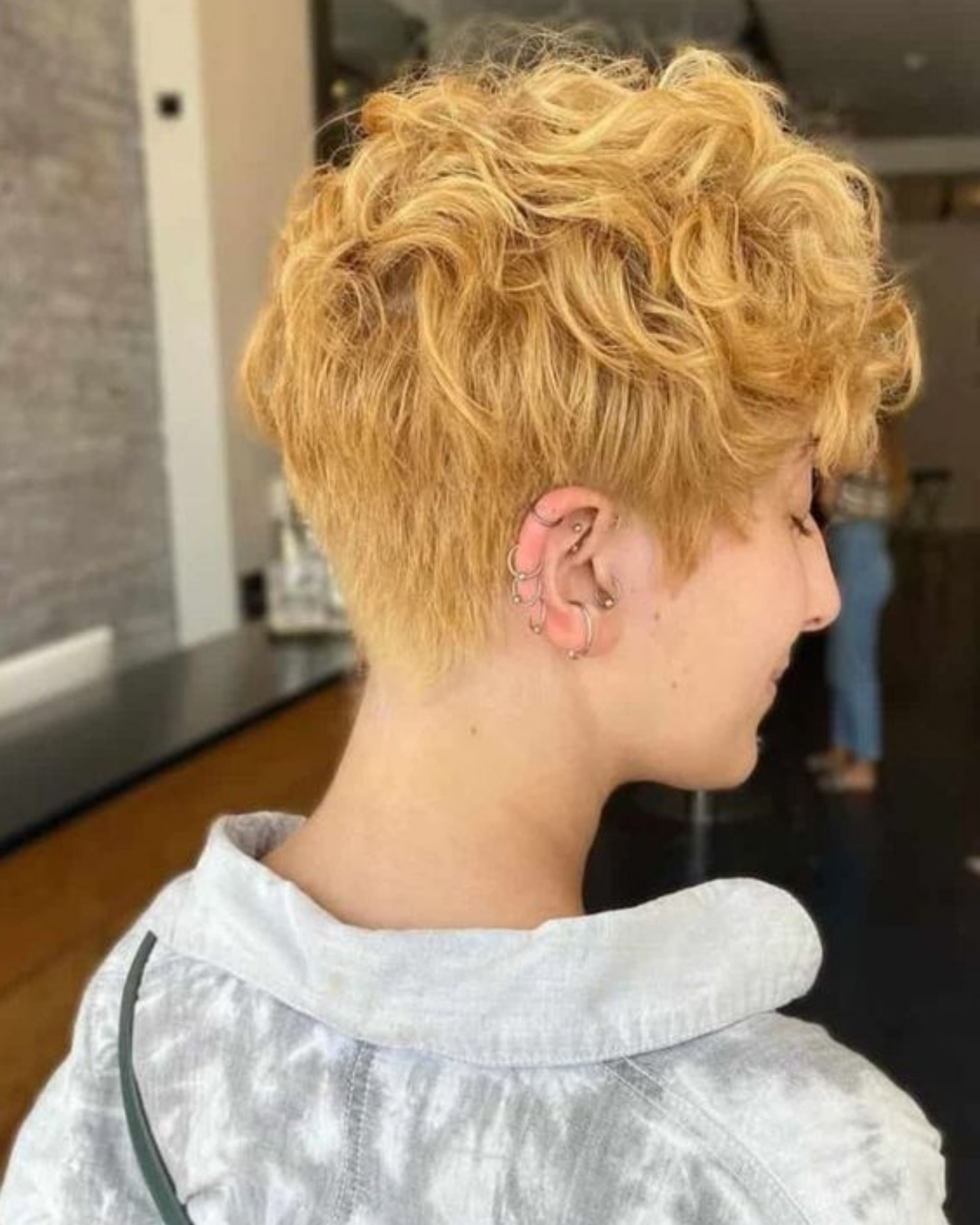 low maintenance curly pixie cuts