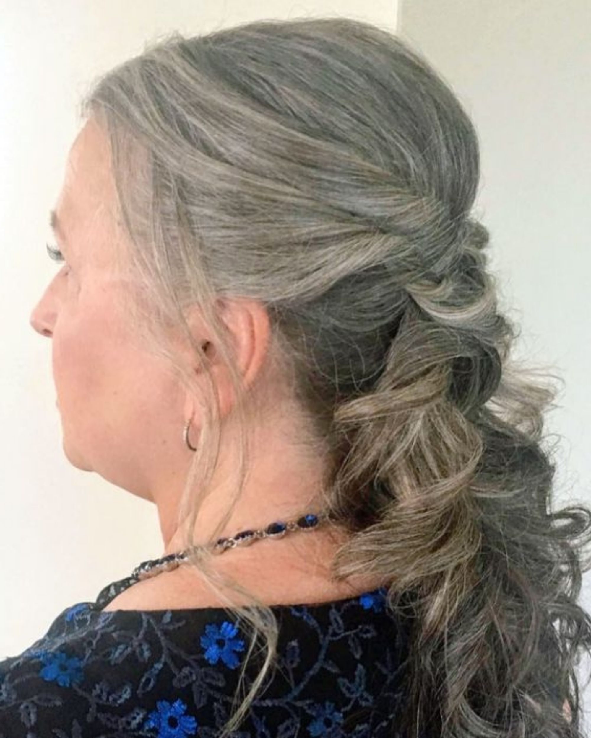layered hairstyles for 50 year old woman with thick hair