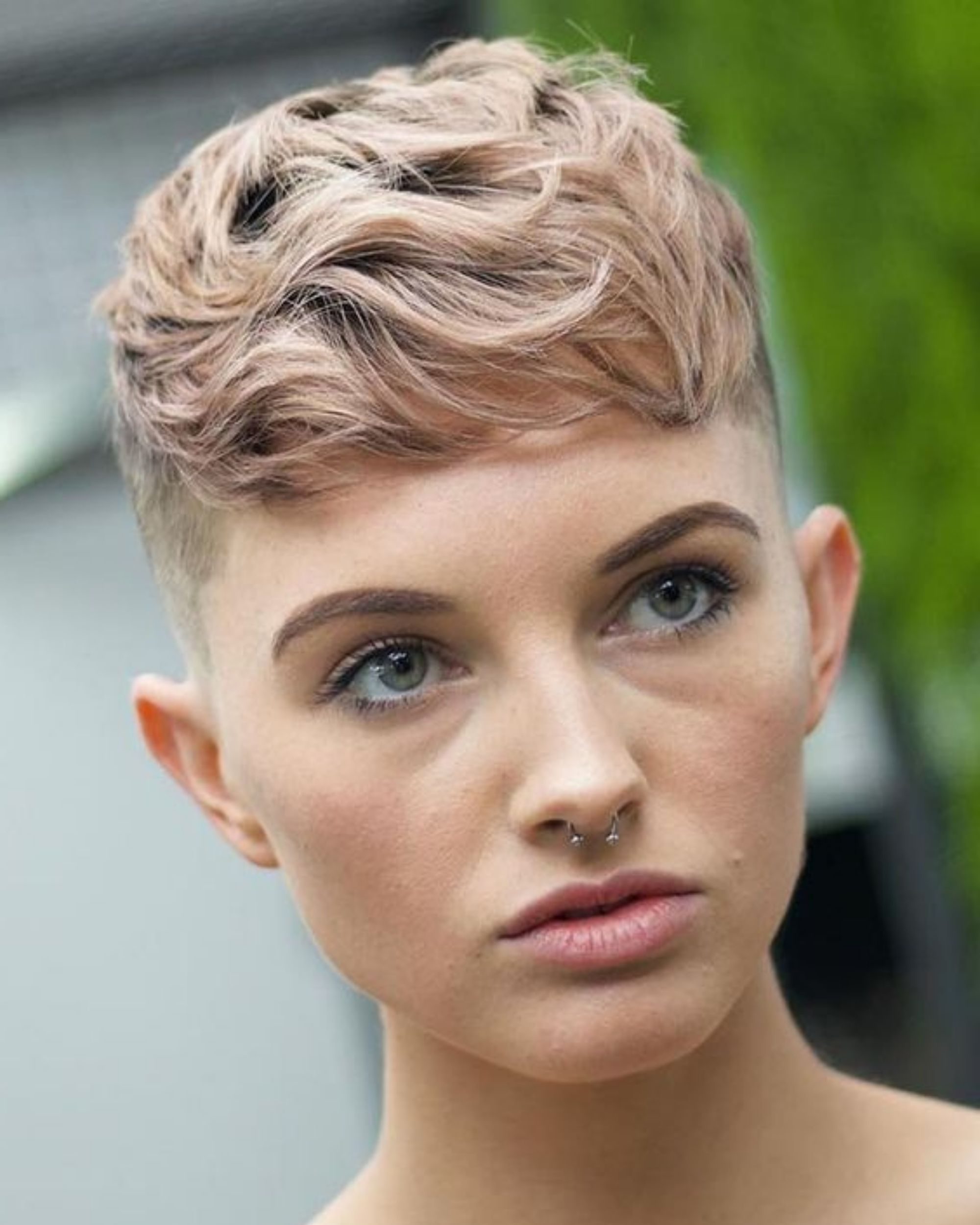 feminine female fade haircut