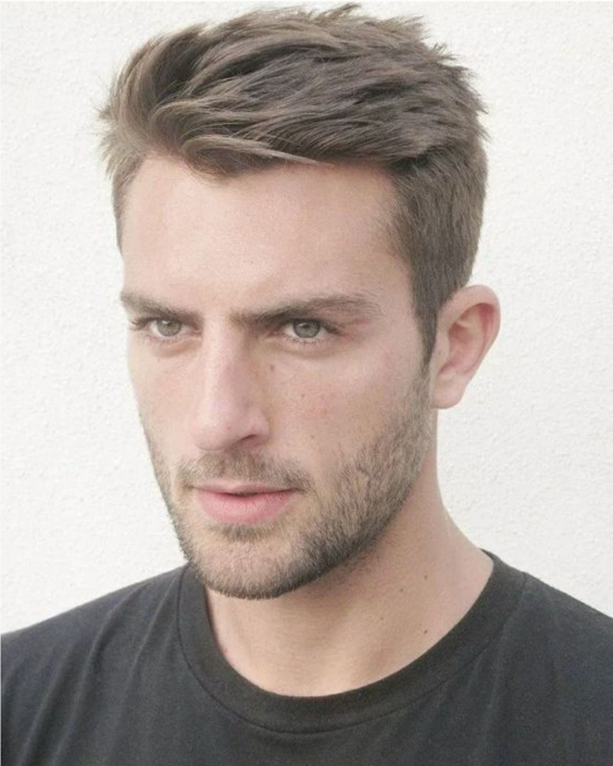 simple hair style men