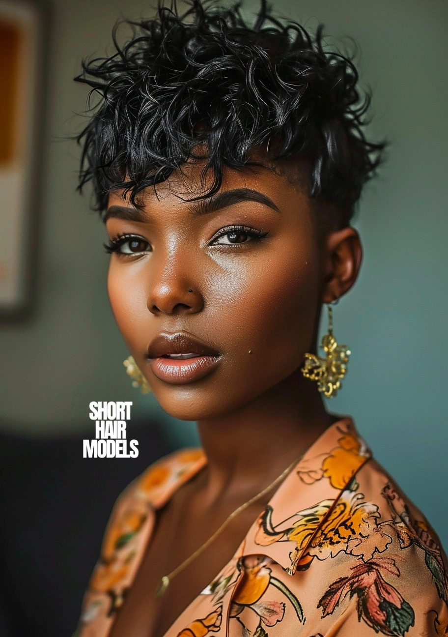 Tapered Haircuts & Fades for Black Women