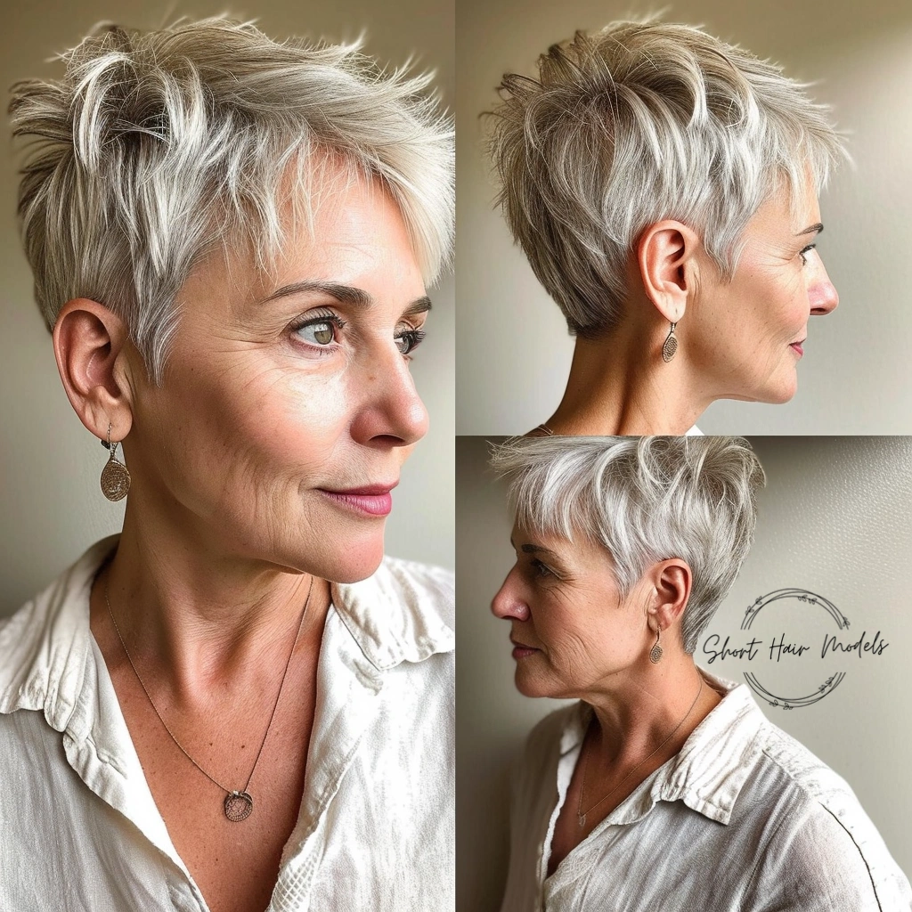 Thin Hair Short Hairstyles For Women Over 50 In 2024 Short Hair Models