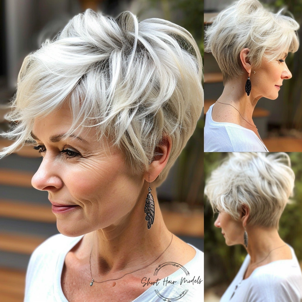 short hairstyles low maintenance haircuts for women over 50
