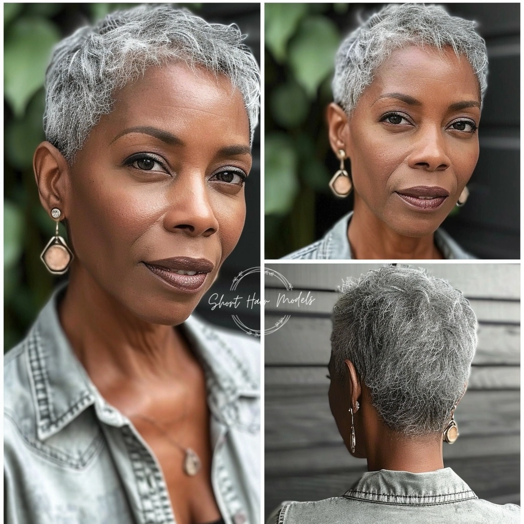thin hair short natural haircuts for black females over 50